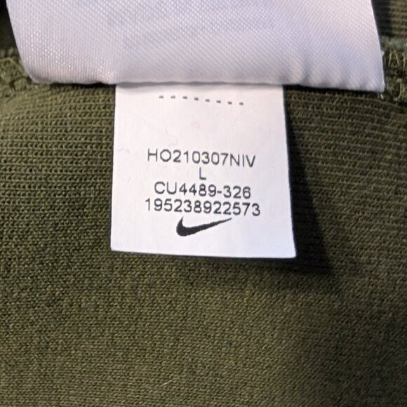 Dark Green Nike Tech Fleece - Size L - Picture 5 of 6
